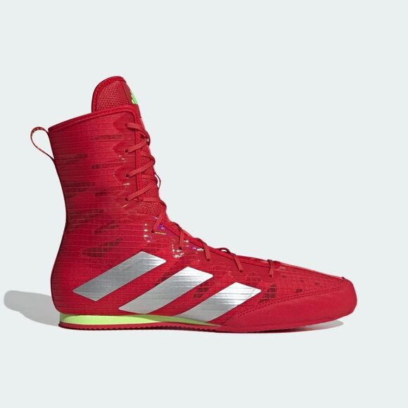 Adidas Men’s Box Hog 4 Boxing MMA Shoes Better Scarlet/Silver Metallic, Size 7.5 main image 8